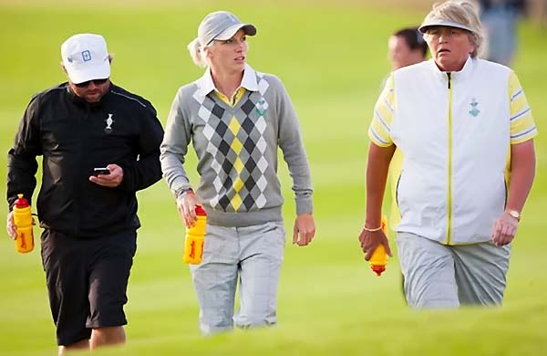    Laura Davies (dir.): inglesa é nova recordista de pontos no golfe da Solheim Cup