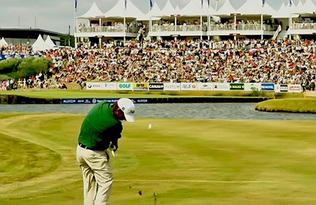     Buraco 18 do Le Golf National: origem de todos os males para quem não leu a Regra Local de golfe