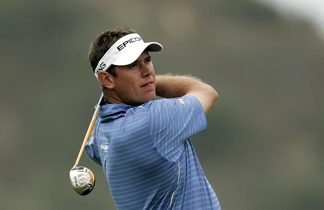 Lee Westwood: pegando logo uma 