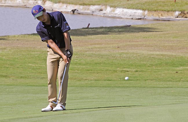    Lucas: 61 tacadas, com dois bogeys, para ser vice-campeão na seletiva da Califórnia para o PGA Tour