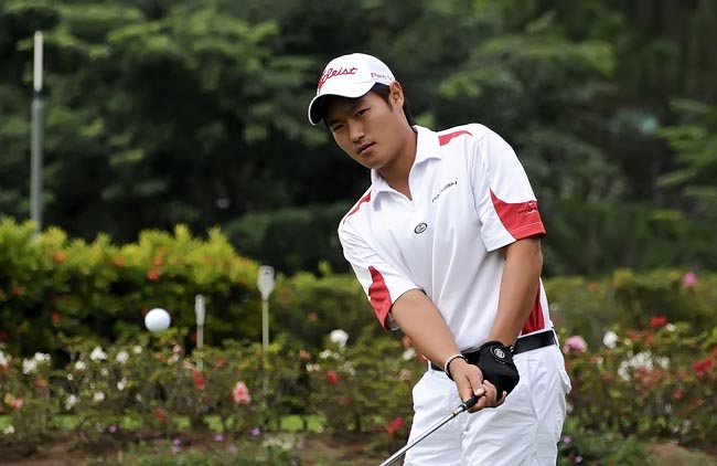    Lucas Lee: em busca do primeiro título no Tour Canadense de golfe, depois de três vice-campeonatos