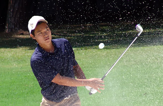   Lucas Lee: voltando aos EUA para o US Open de golfe, após ganhar primeir prêmio do ano na Ásia