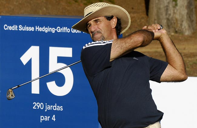    Franco: campeão do CBG Pro Tour de Porto Alegre busca segundo titulo no golfe brasileiro em 2011. Foto: Zeca Resendes