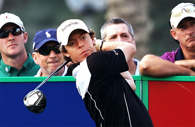    Rory: lutando contra um vírus e contra as estatíticas para terminar ano como nº 1 do golfe europeu