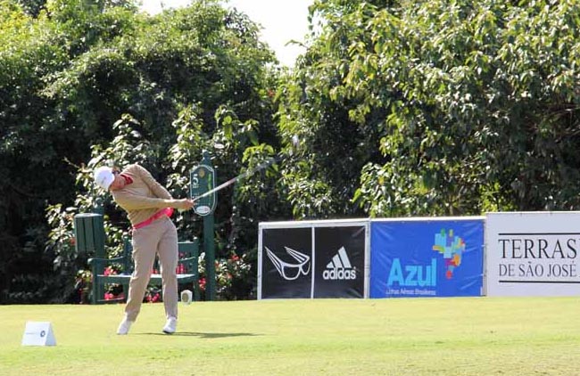    A campeã Ruriko em foto da organização: evento tem uma das melhores festas do golfe feminino