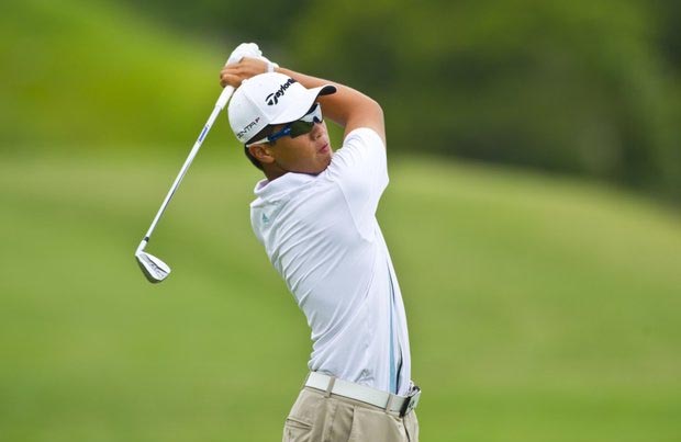 Zhang: fazendo história como o mais jovem golfista a disputar o US Open, o segundo major do golfe