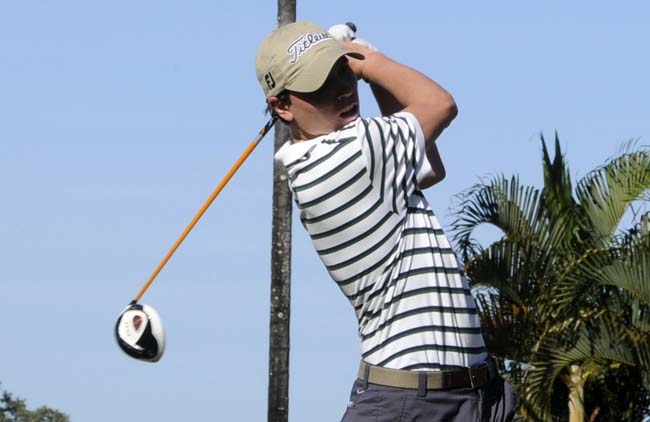 Navarro: esperança do golfe do Brasil em ter um jogador de ponta no PGA Tour Latinoamérica