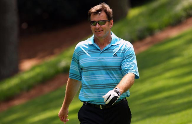 Sir NIck Faldo: campeão de seis majors do golfe mundial, sendo três British Opens