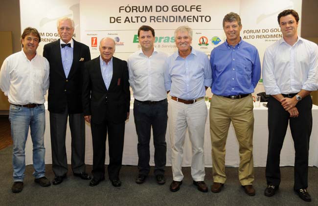 Octavio Villar, Richard Conolly, Manuel Gama, Eduardo Pesenti, Jaime Gonzalez, Roberto Gomes e Eudes Orleans e Bragança