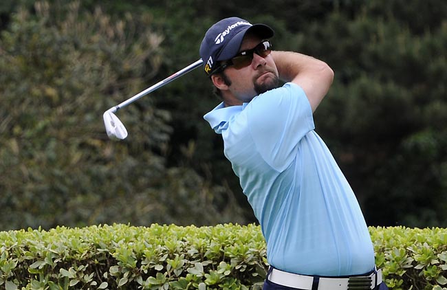 Gasnier: tentando garantir a vaga para o PGA Tour LA de golfe sem depender os wild-cards da CBG