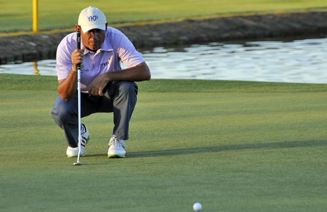 Ronaldo Francisco: Duas voltas consecutivas de 68 tacadas para ser líder na volta final do golfe no Arujá