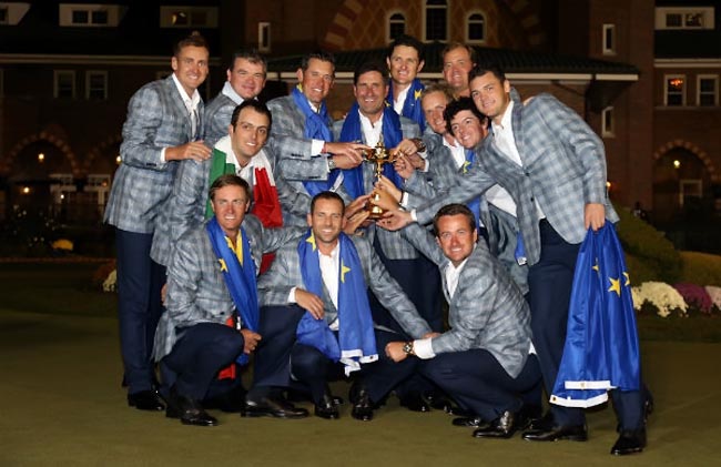 Time europeu com a Ryder Cup: virada histórica na casa do adversário, em homenagem a Ballesteros