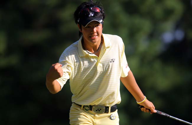   Ishikawa: depois de ganhar a vaga para o Masters, japonês entrou na briga pelo título do golfe em Porto Rico