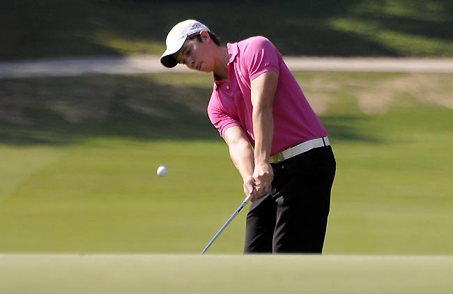    Thomas: colocando o Brasil na final do golfe da NCAA de 2012, em seu primeiro ano de faculdade nos EUA