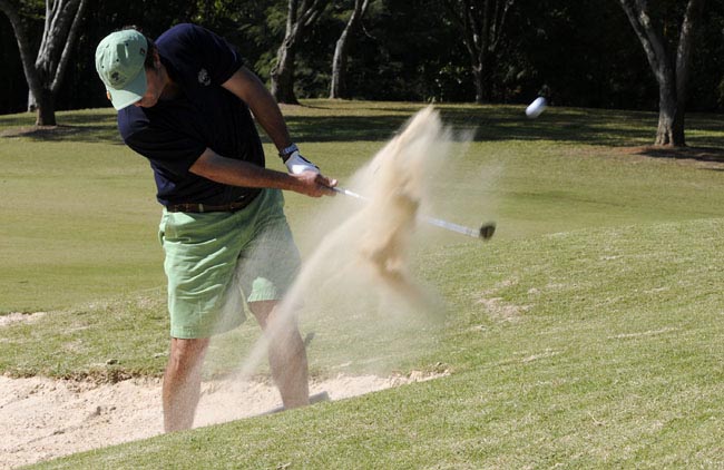 Luis Gonzaga Dias Filho, o Tom Zé: um dos favoritos para levar a Taça Embrase de golfe, no SFDO