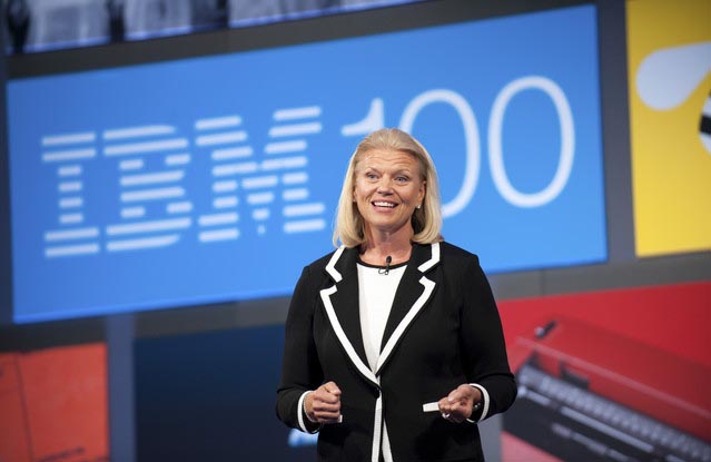 Virginia Rometty, CEO da IBM foto: Graham Carlow/IBM