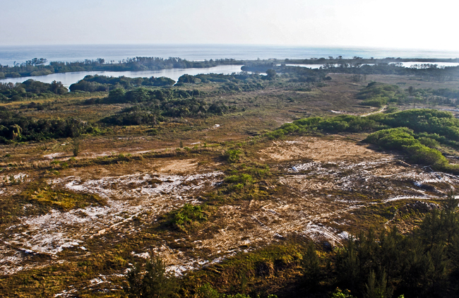 Terreno do campo de golfe olímpico: condições ideais para construir 18 buracos em um ano