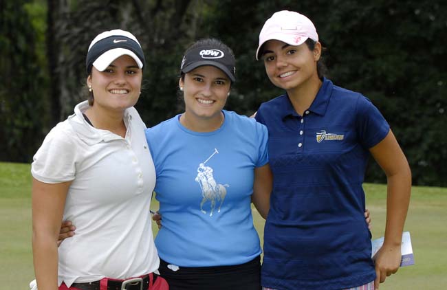 Clara, Vitória e Nathalie: meminas do Brasil que vão representar o país no Mundial de Golfe Amador