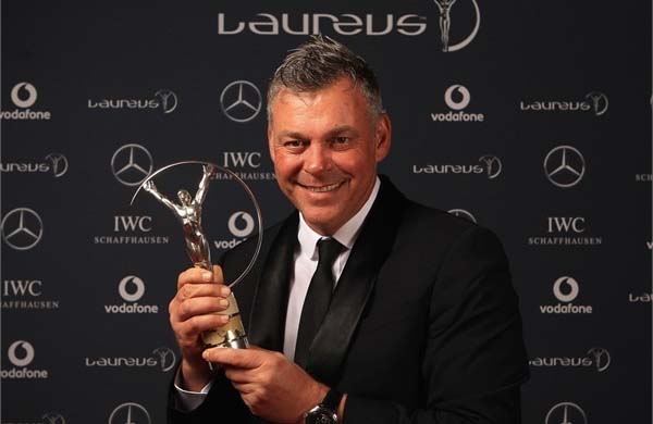    Darren Clarke: um dos dois golfsitas da Irlanda do Norte que receberam o 