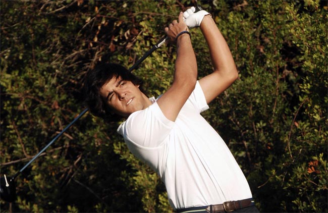 Javier Ballesteros, filho de Seve, ídolo do golfe: qualquer semelhança não é mera coincidência