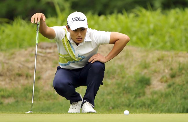 Lucas Lee: três dias de bom golfe para terminar em 15º em sua estréia na temporada de golfe de 2012