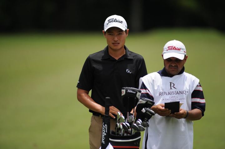    Lucas: jogando 69 na pré-seletiva e na seletiva final, para chegar perto do vaga para o torneio de golfe do PGA Tour