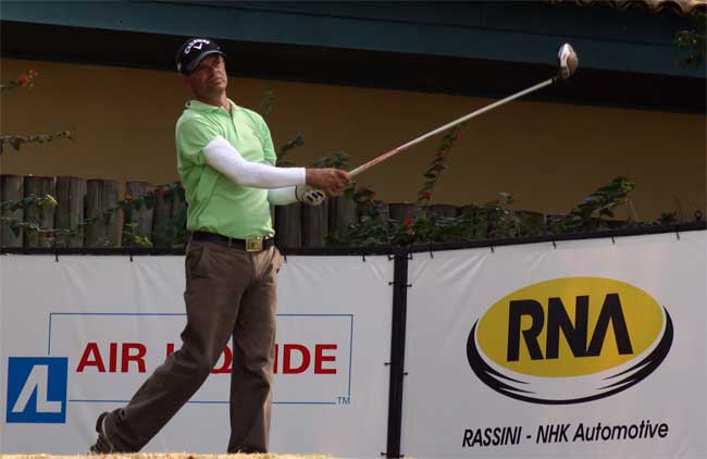 Giumelli: líder invicto no paulista de golfe de match play, no Broa Resort