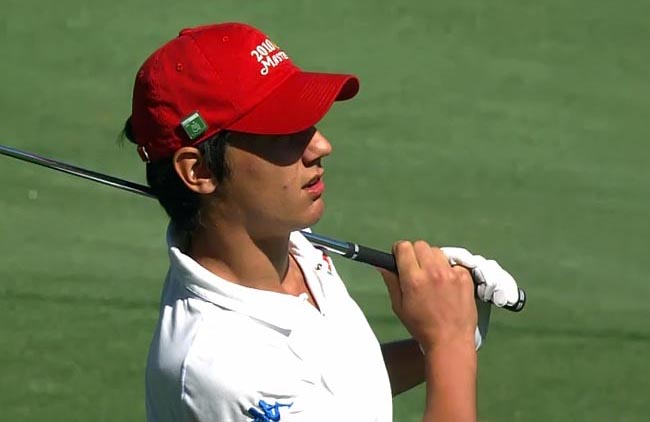    Matteo: mais experiente, apesar dos 18 anos, ele liderou os dois últimos torneios de golfe que disputou