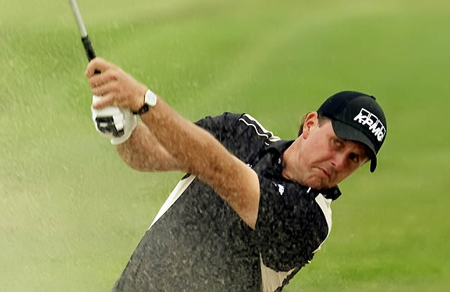    Mickelson: trocando o torneio de golfe aonde nunca se deu bem por uma viagem de férias com a família