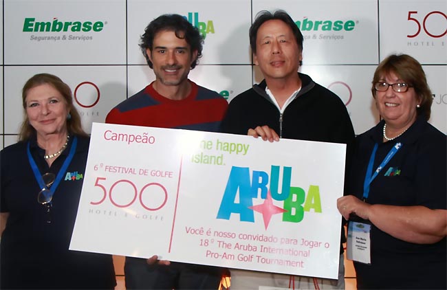 Pasquim e Chan ganham vaga para jogar golfe pelo Brasil no Pro-Am de Aruba