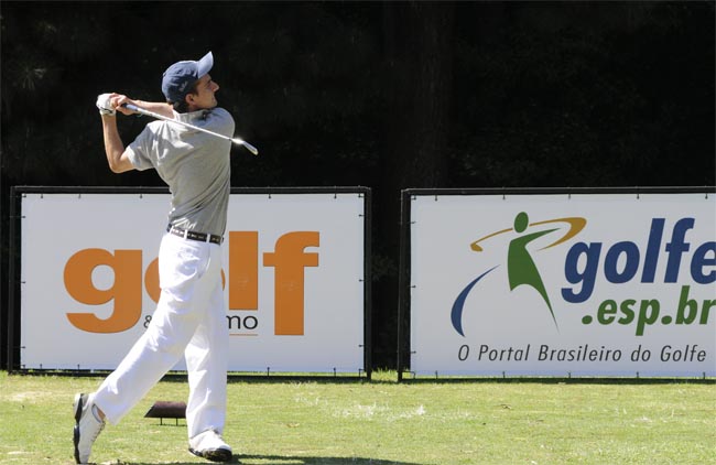 Pepê: líder desde o primeiro dia do maior torneio de golfe paulista e mais perto da vaga para o Mundial