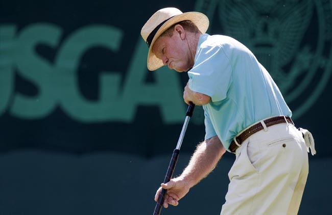 Kite: ainda batendo recordes do golfe mundial aos 62 anos, para lidera US Senior Open