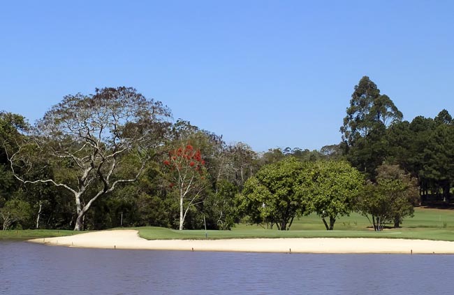 Vista do Guarapiranga: um dos cmapos de golfe mais bonitos do estado de São Paulo