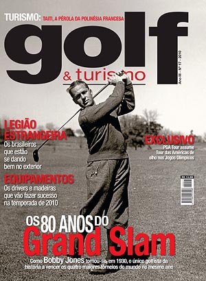 Capa da edição 17 da revista Golf & Turismo