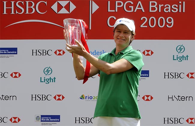 Catriona Matthew: campeã do British Open defende título ganho em 2009, no Rio de Janeiro