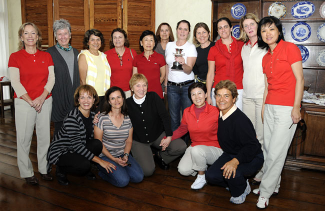 Equipe do São Paulo Golf Club: tetra-campeã da Taça Fair Ladies de golfe