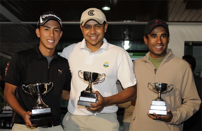 Ivan, Rogério e Lagarto: força do golfe paulista em campo