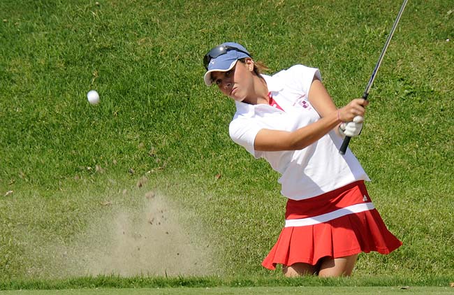 Karina Palmberg: uma das brasileiras na final nacional da divisão II da NCAA