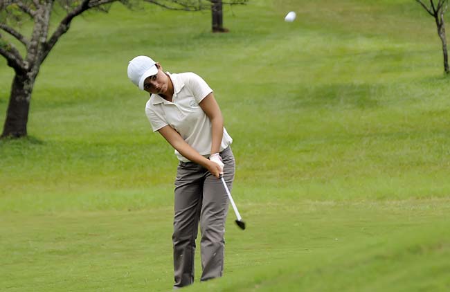 Nathalie Silva: destaque na final nacional de golfe da NAIA