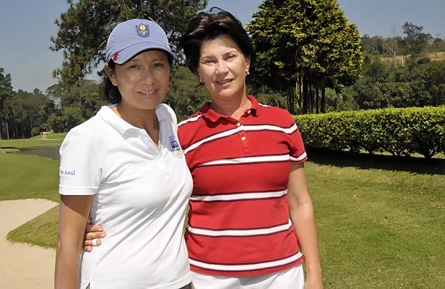 Ruriko Nakamura e Lúcia Guilger: duelo direto pela liderança do ranking paulista