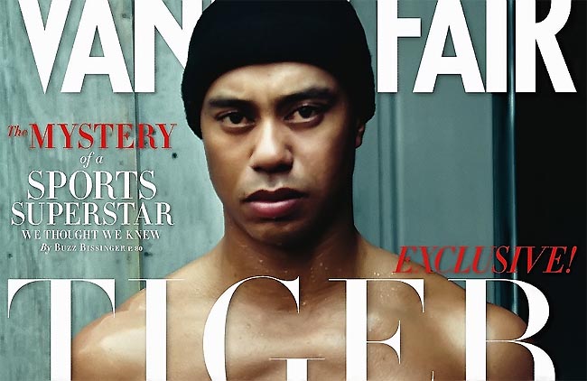 Vanity Fair desmente o golfista Tiger Woods