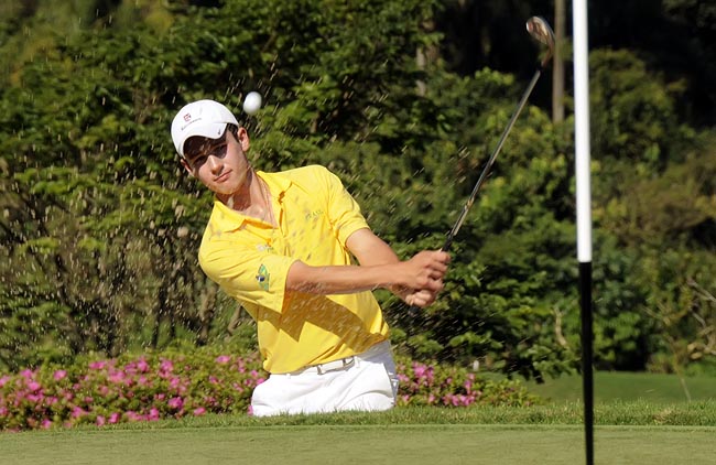 Daniel Stapff: um dos dois brasileiros na final nacional do golfe da Divisão II da NCAA