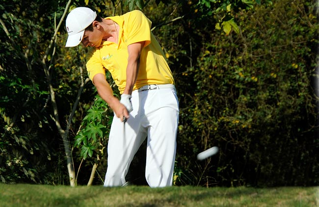 Daniel Stapff: ajudando a Barry a terminar em quinto na final da Divisão II do golfe da NCAA