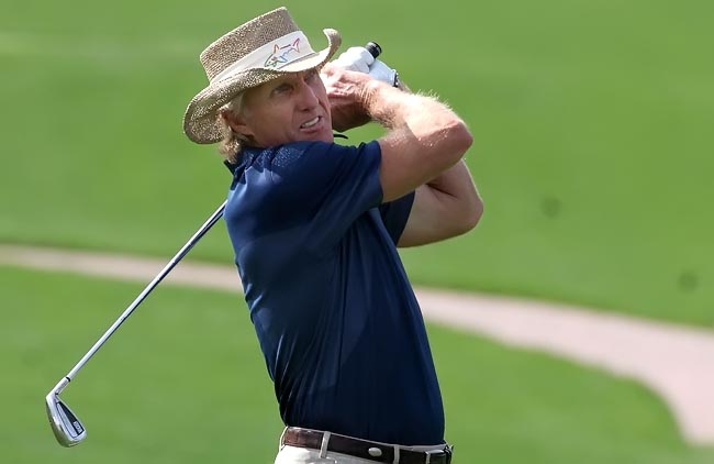 Greg Norman comanda equipe de golfe Internacional