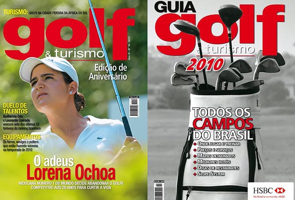 Golf & Turismo e Guia 2010: informação em dobro para o golfista brsileiro