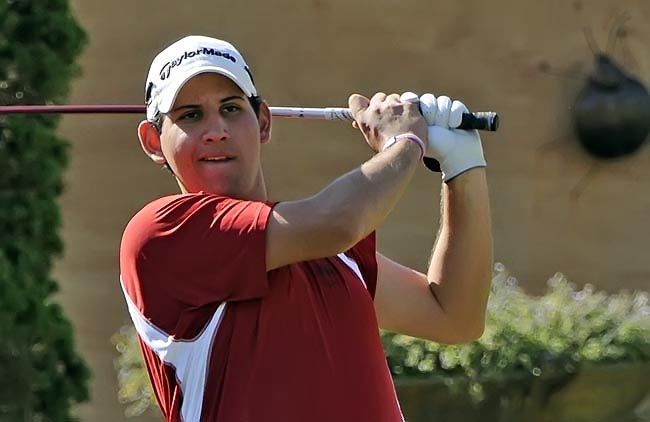 Luiz Jacintho: favorito para vencer competição internacional de golfe juvenil