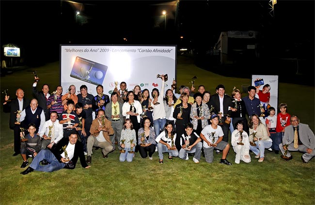 Todos os premiados pela Federação Paulista de Golfe