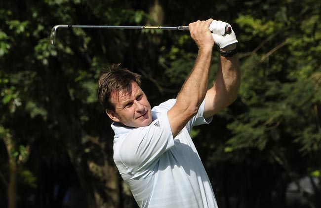 Nick Faldo: saindo na frente na disputa para ser sede do golfe nos Jogos de 2016