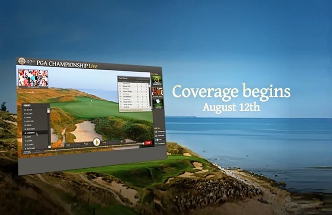 PGA Championship: golfe ao vivo na internet, com comentaristas de primeira linha