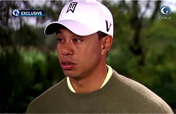 Entrrevista de Tiger Woods para o Golf Channel